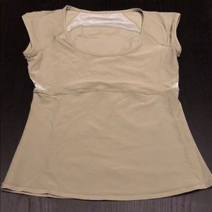 Lululemon  cap sleeve shirt size 8